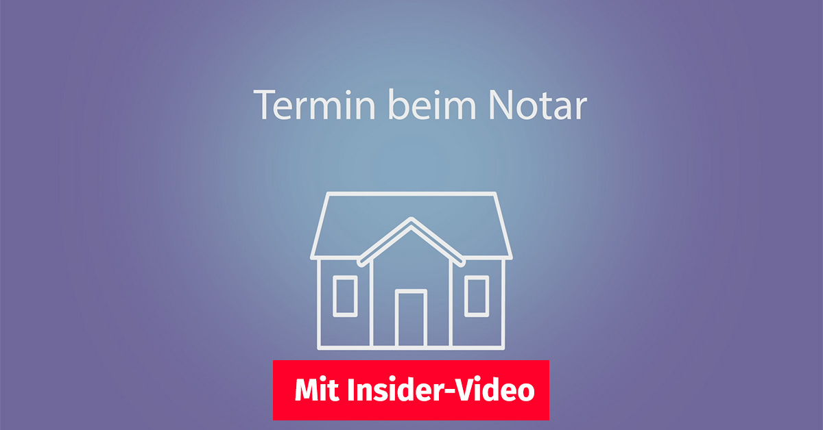 Video: Der Notartermin beim Immobilienverkauf